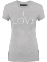 Philipp Plein Pure T-shirt In Grey