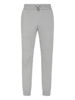 Philipp Plein Toggle-fastening Track Pants In Grey