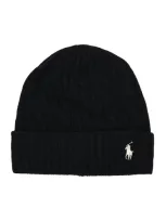 Polo Ralph Lauren Beanie Cable In Black