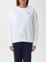 Polo Ralph Lauren Cotton-blend Fleece Sweatshirt In White