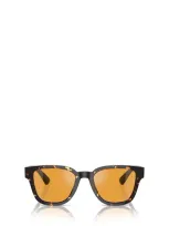 Prada Tortoiseshell-effect D-frame Sunglasses In Yellow Polar