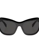 Prada Pra27s Swing 16k5s0 Nero Sunglasses