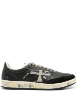 Premiata Bskt Clay Sneakers In Black