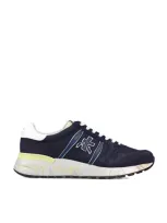 Premiata Lander Low-top Sneakers In Blue