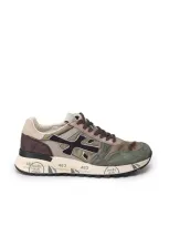 Premiata White  Sneakers Green