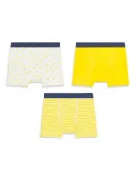 Primary Kids'  Boxer Brief 3-pack In Sunshine Mix