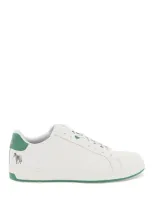 Ps By Paul Smith Albany Leather Sneakers In White