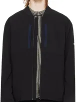 Ps By Paul Smith Black Zip Bomber Jacket