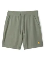 Psycho Bunny Floyd French Terry Sweat Shorts In Agave Green