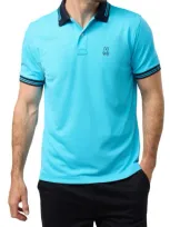 Psycho Bunny Marshall Polo In Aquarius