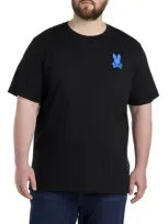 Psycho Bunny Walter Graphic Tee In Black