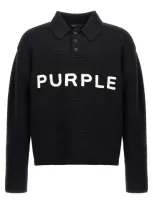 Purple Brand Sweater In Black