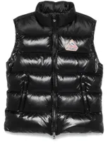 Pyrenex Logo Down Vest In Black