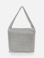 Rabanne Paco  Pixel Tote Bag In Silver