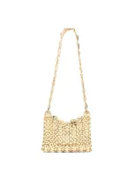 Rabanne 1969 Nano Bag In P711 Light Gold