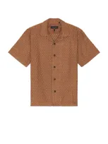 Rag & Bone Avery Diamond Shirt In Clay