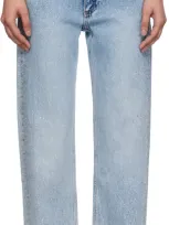 Rag & Bone Blue Harlow Jeans In Lyrawjewel