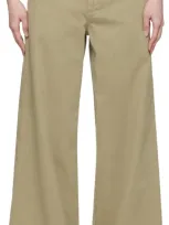 Rag & Bone Khaki Sofie Trousers