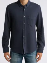 Rails Men's Vincent Birdseye Sport Shirt In Dark Navy