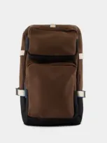 Rains Trail Cargo W3 Backpack In Brown