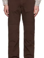 Ranra Brown Hreyfing Trousers In C701