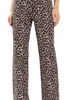 Reformation Cary High Rise Slouchy Straight Leg Jeans Leo