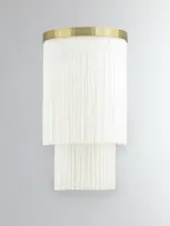 Regina Andrew Cabaret Fringe Sconce In Neutral