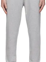 Reigning Champ Gray Midweight Slim Sweatpants In 083 Hgrey