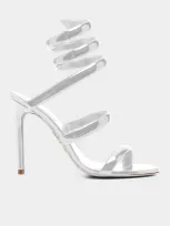 René Caovilla Cleo Sandal 105 In White