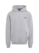 Represent New  Owners Club Hoodie In Ash Grey/black