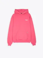 Represent Bubble Pink Hoodie With Logo In Bubblegum Pink