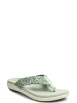 Revitalign Euphoria Flip Flop In Sage