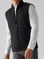 Rhone Fleece Vest In Black