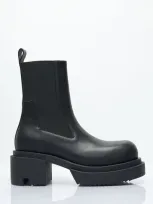 Rick Owens Beatle Bogun Boots In Black