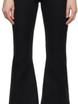 Rick Owens Black Porterville Dirt Bolan Trousers In 09 Black