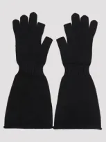 Rick Owens Gloves In Black