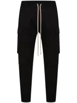 Rick Owens Mastodon Megacargo Pants In Black