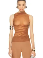 Rick Owens Svita Top In Nude