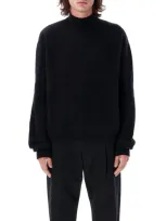 Rick Owens Trutrle Neck In Black