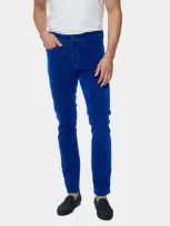 Robert Graham Men's Celestial 2 Velvet Pants In Cobalt