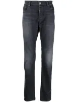 Roberto Cavalli Straight-leg Cotton Jeans In Blue