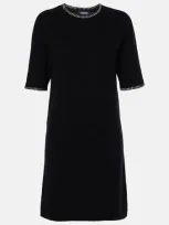 's Max Mara Denny Wool And Cashmere Midi Dress In Black