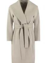 's Max Mara S Max Mara Messi Wool Coat In Pearl