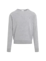 Saint Laurent Pullover In Grey