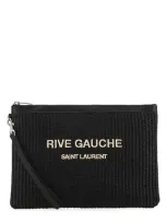 Saint Laurent Clutch In Black