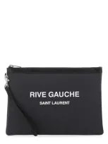 Saint Laurent Clutch In Grey