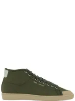 Saint Laurent Court Classic Sl/39 Sneakers In Verde