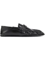 Saint Laurent Loafers In Black