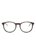 Saint Laurent Sl 106 Glasses In Brown