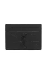 Saint Laurent Wallets In Black